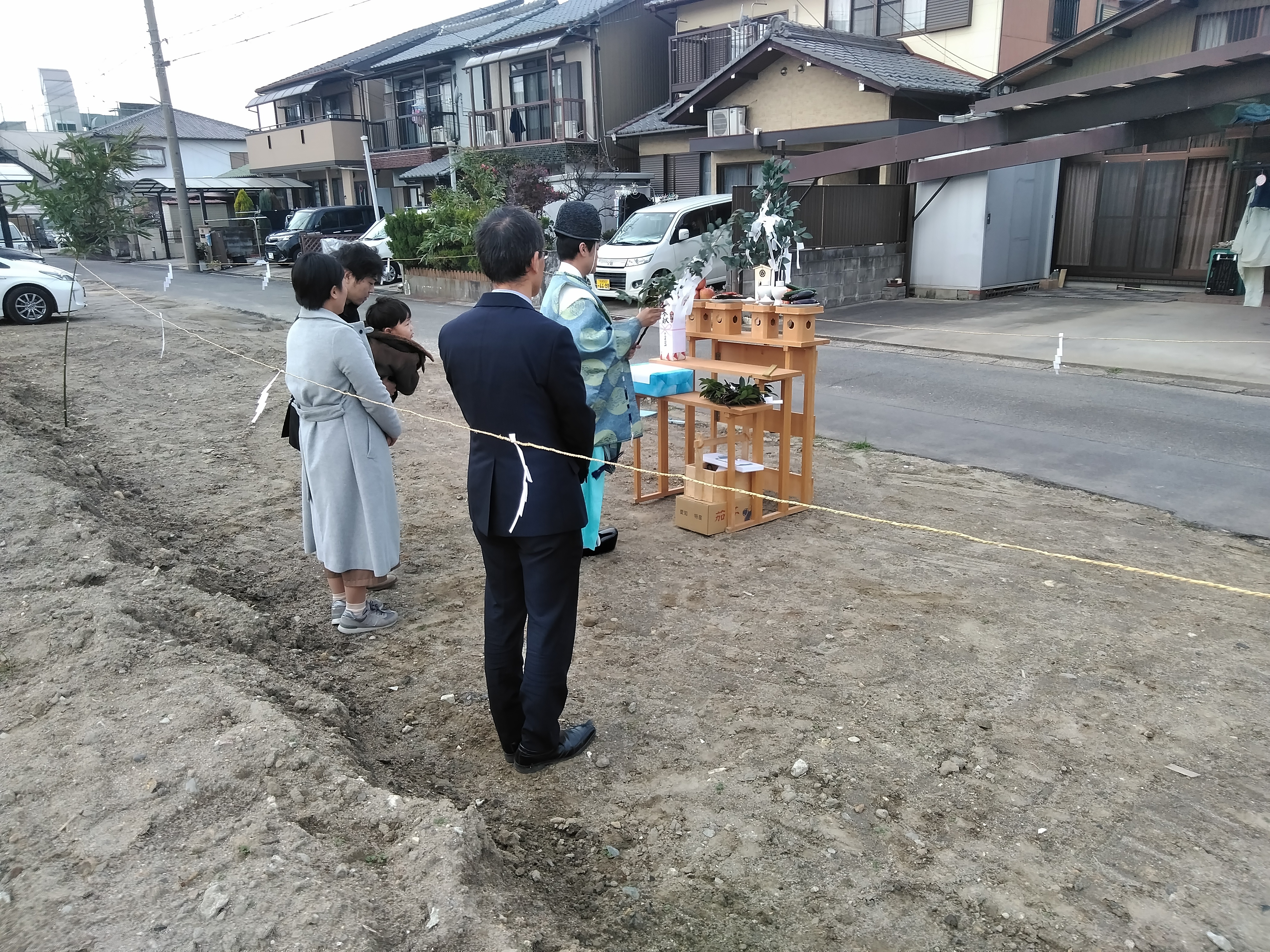 あま市　N様邸　地鎮祭