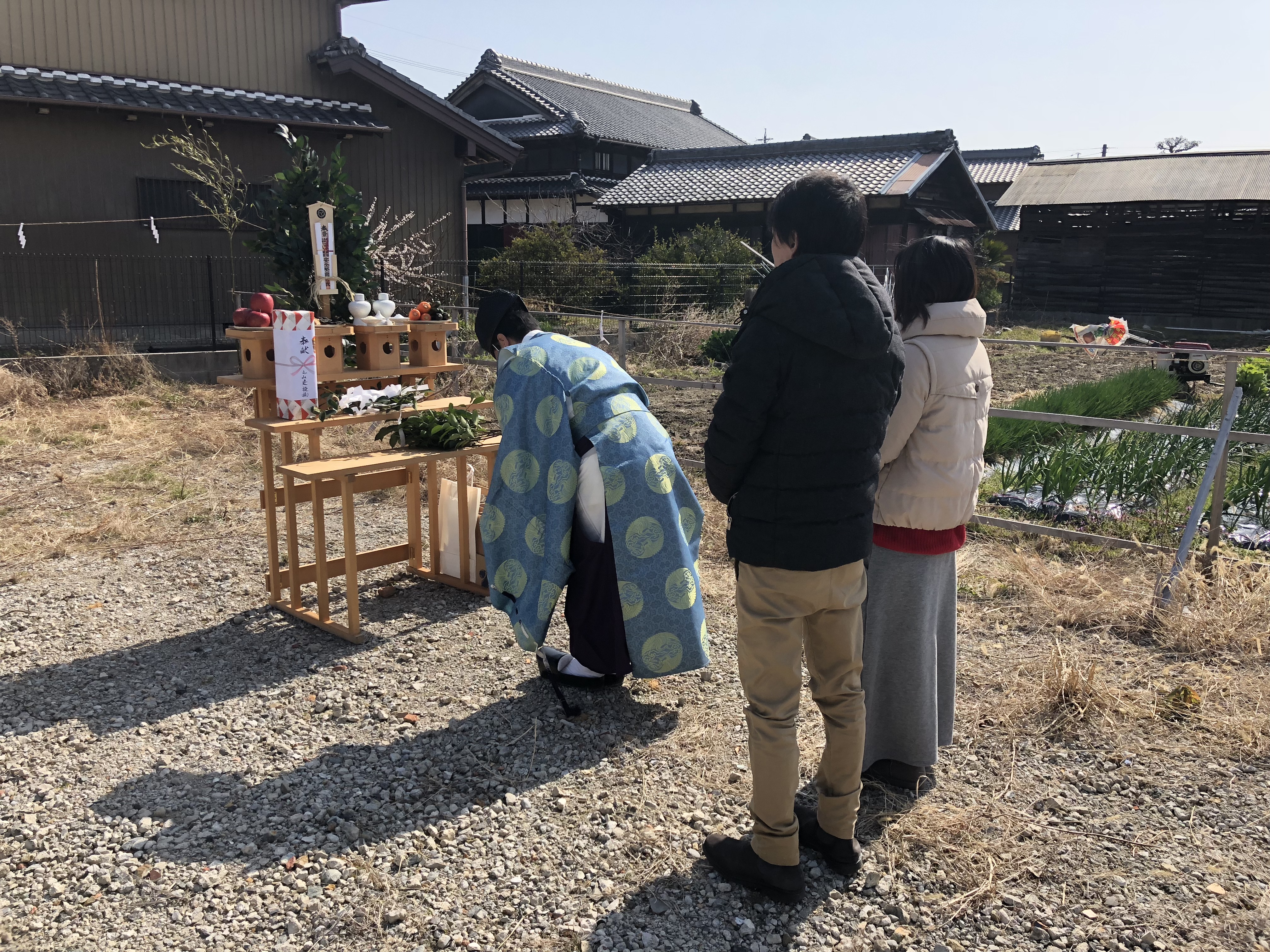 大治町　S様邸　地鎮祭