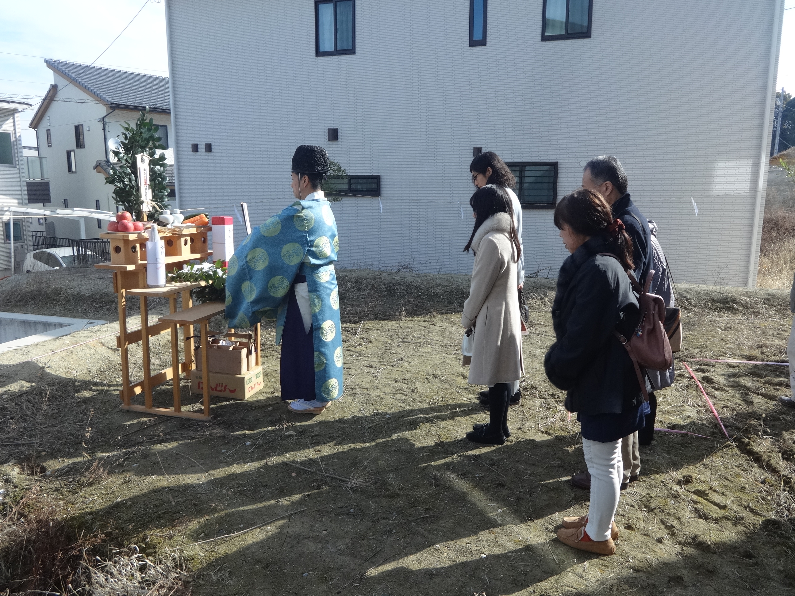 半田市　I様邸　地鎮祭