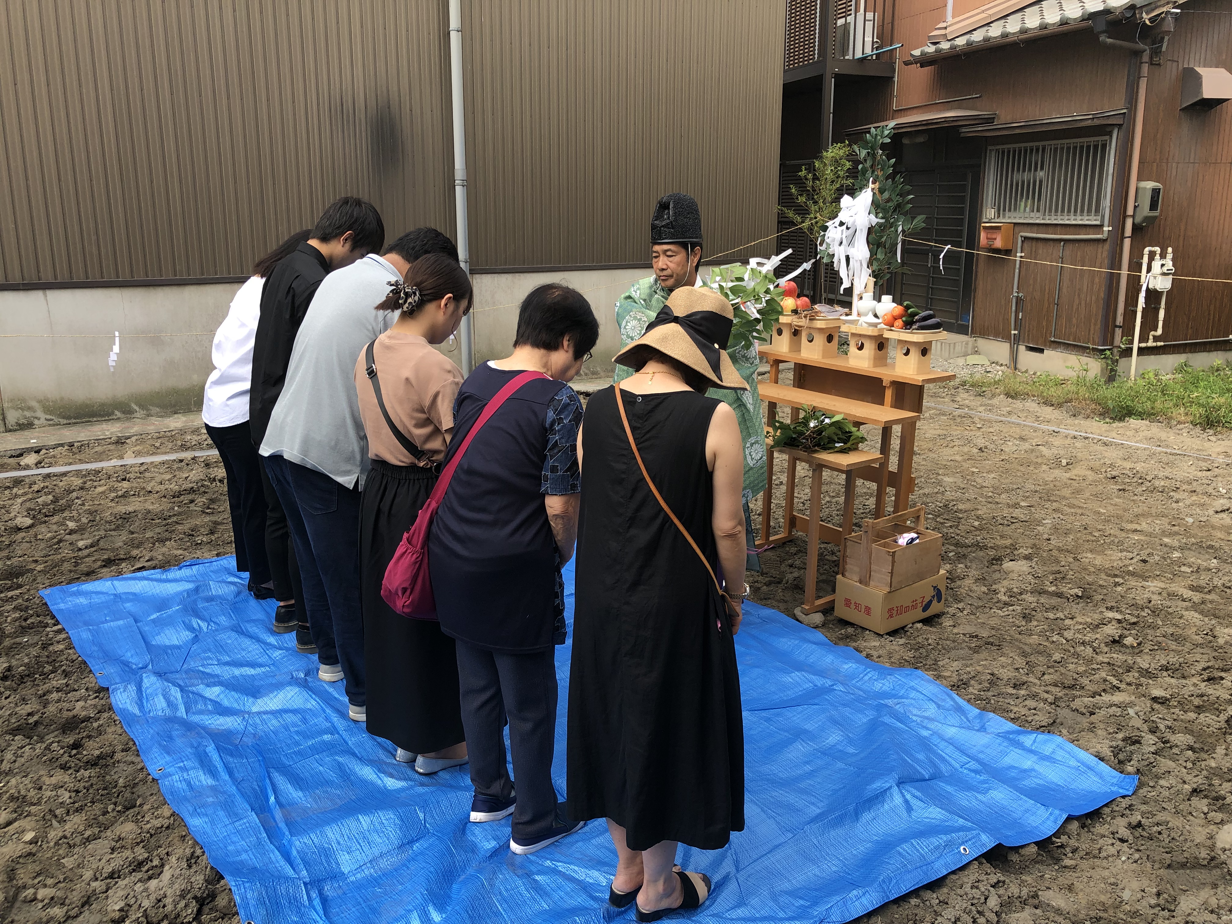 中村区　Y様邸　地鎮祭