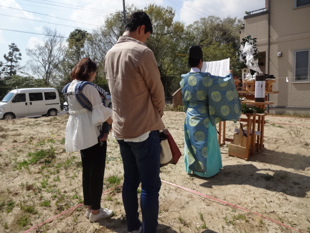 地鎮祭　名古屋市緑区　T様邸